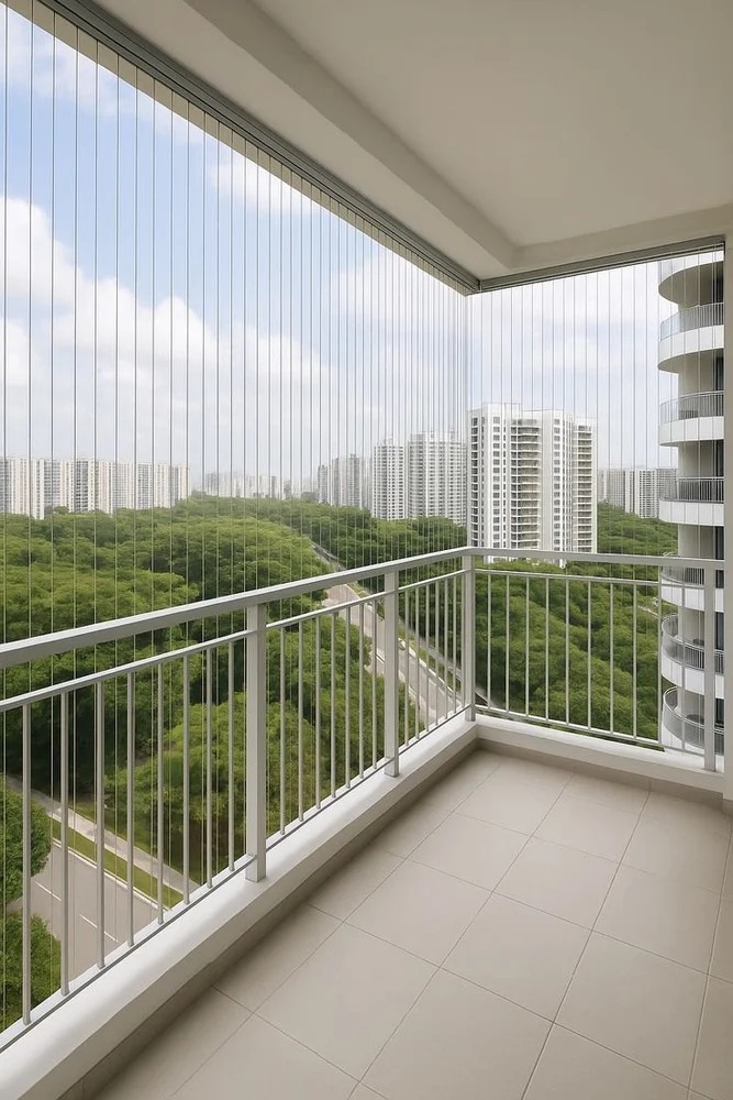 Classical Indian Balcony Garden Design with Swing & Deck