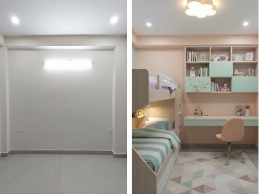 Modern Luxury Kids Room Design - Play Zone Pastel Colors