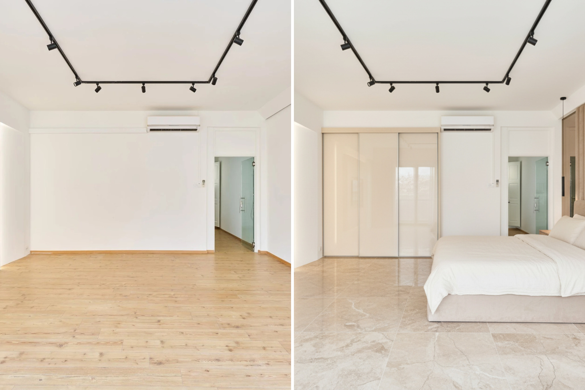 Modern Luxury Bedroom Design | Warm Neutrals