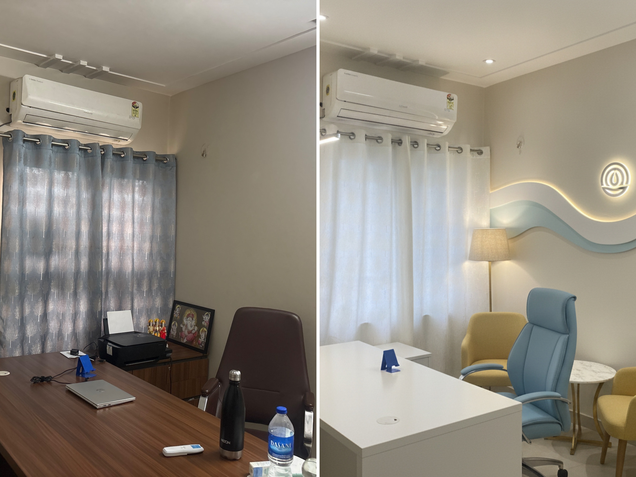 Modern Luxury Office Design | Bright & Airy Aesthetic